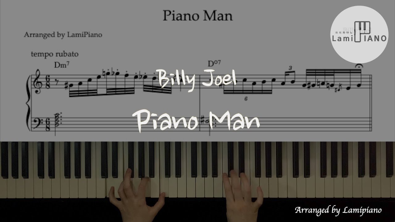 Billy Joel - Piano Man / Piano Cover / Sheet Music