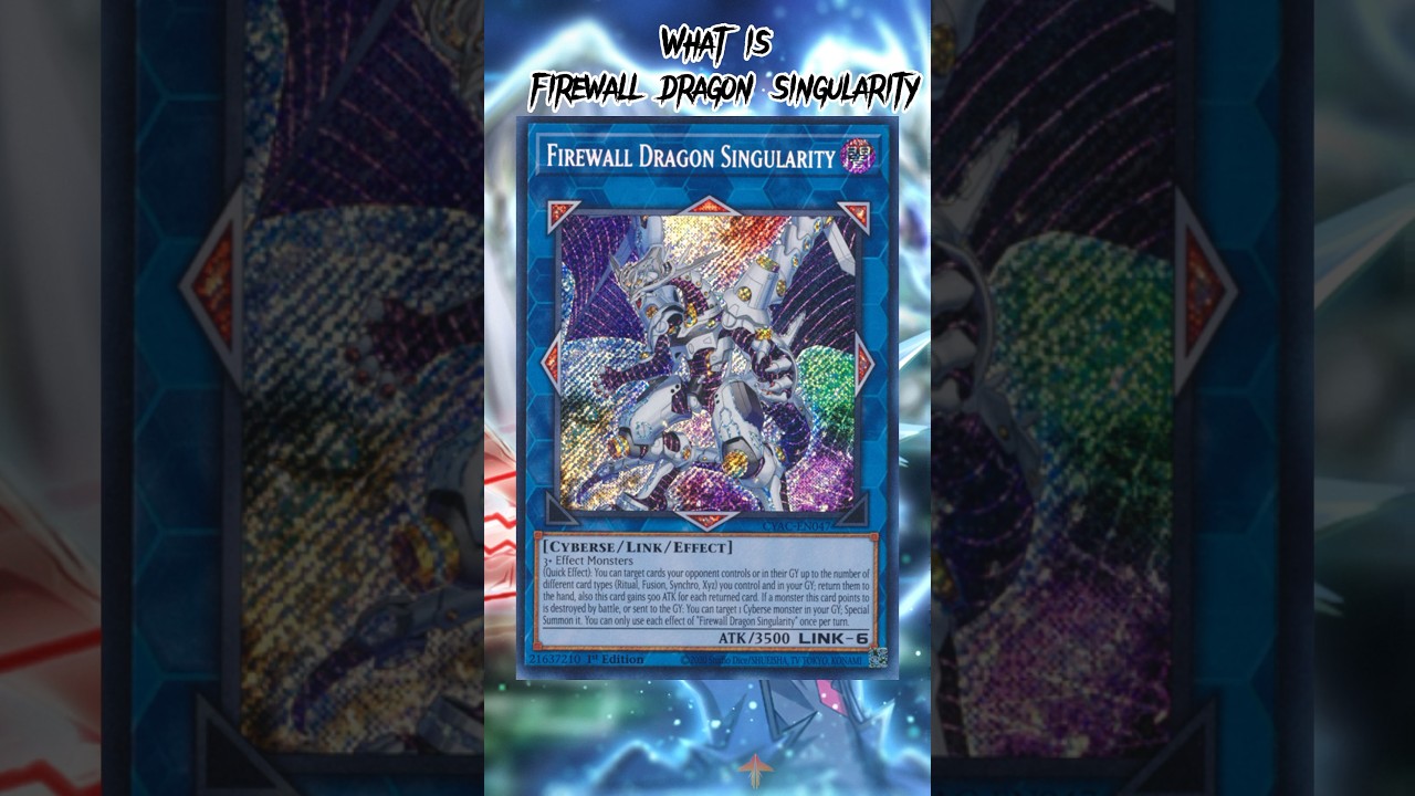 What is Firewall Dragon Singularity #yugioh