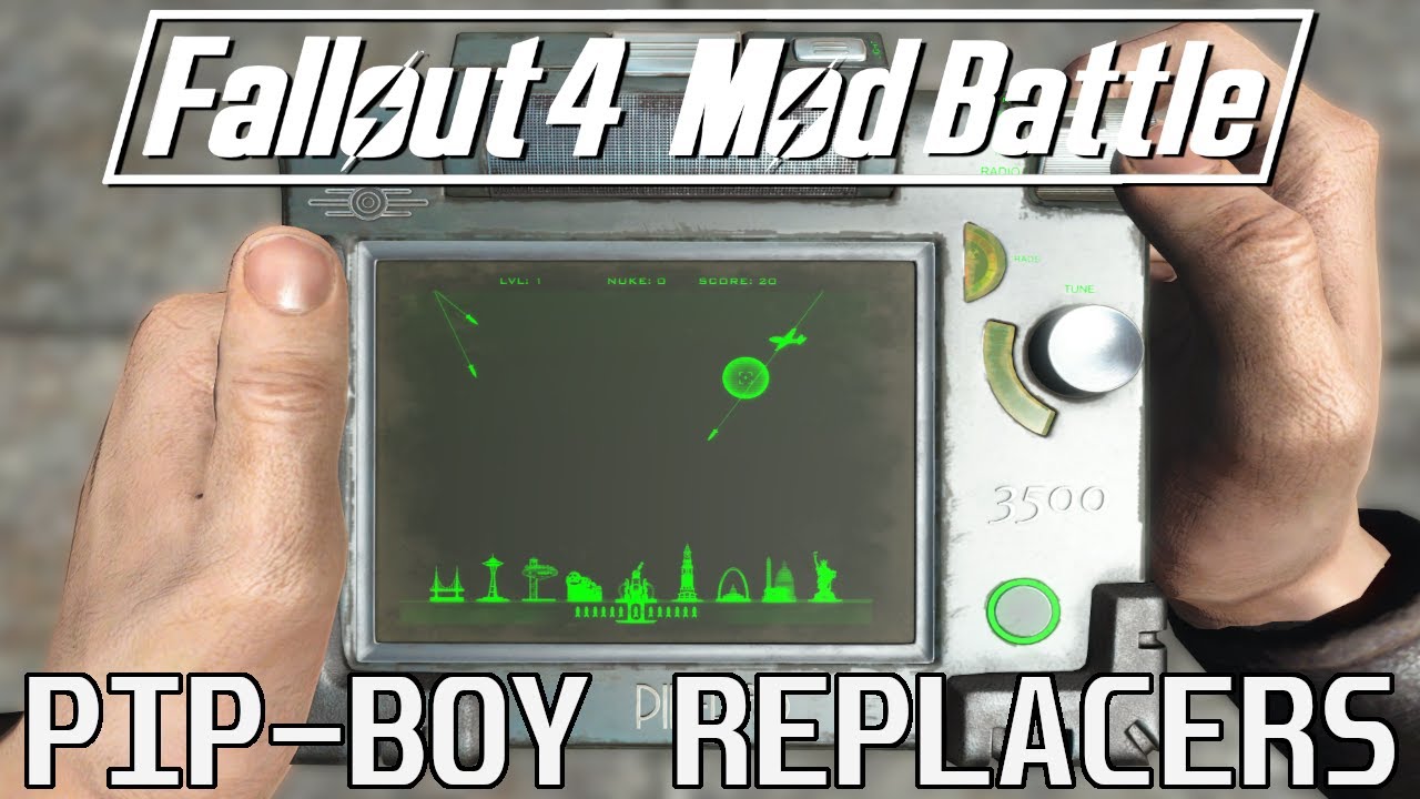 Pip-Boy Replacers for Fallout 4 - Mod Battle