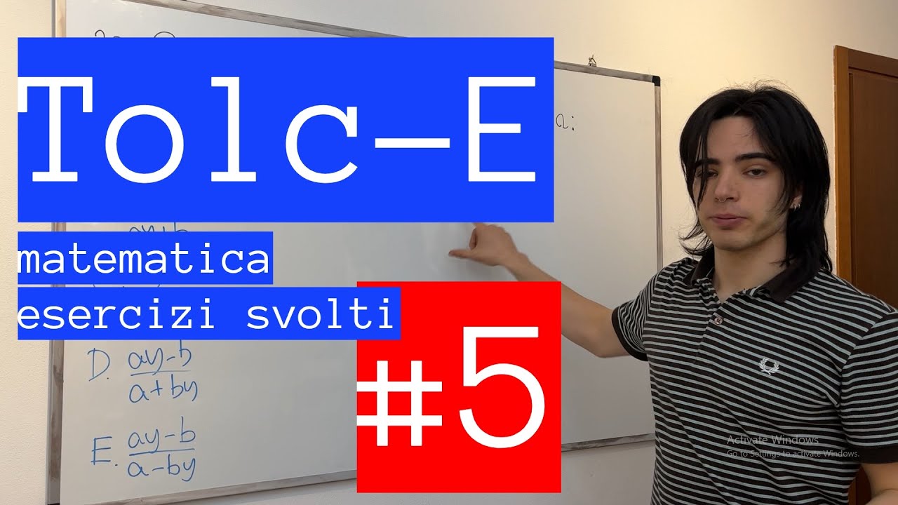 TOLC E #5 - funzione inversa