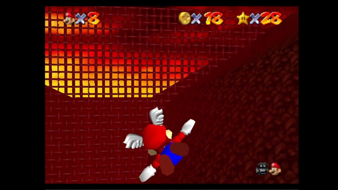 Cancelled SM74 Remake - Lava Switch of Eruption (full playthrough)