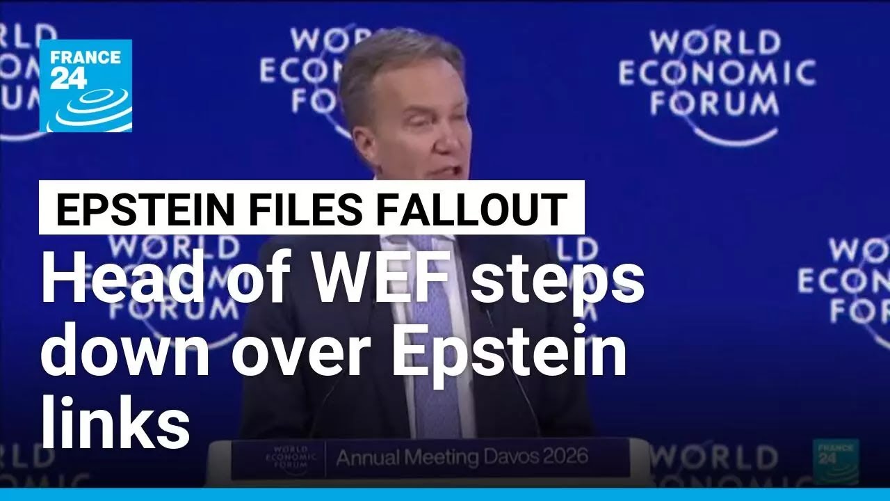 World Economic Forum head Børge Brende steps down following pressure over Epstein links