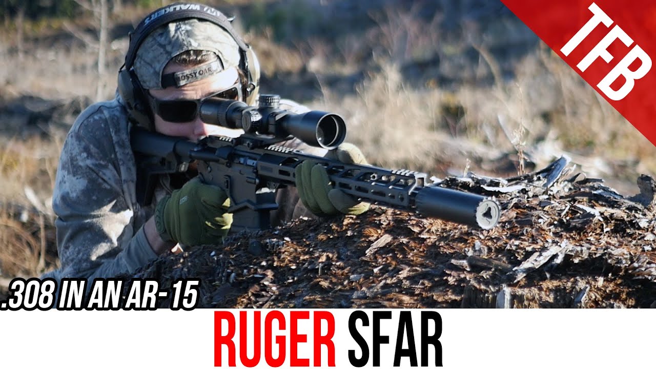 The Ruger SFAR is so light it's ridiculous