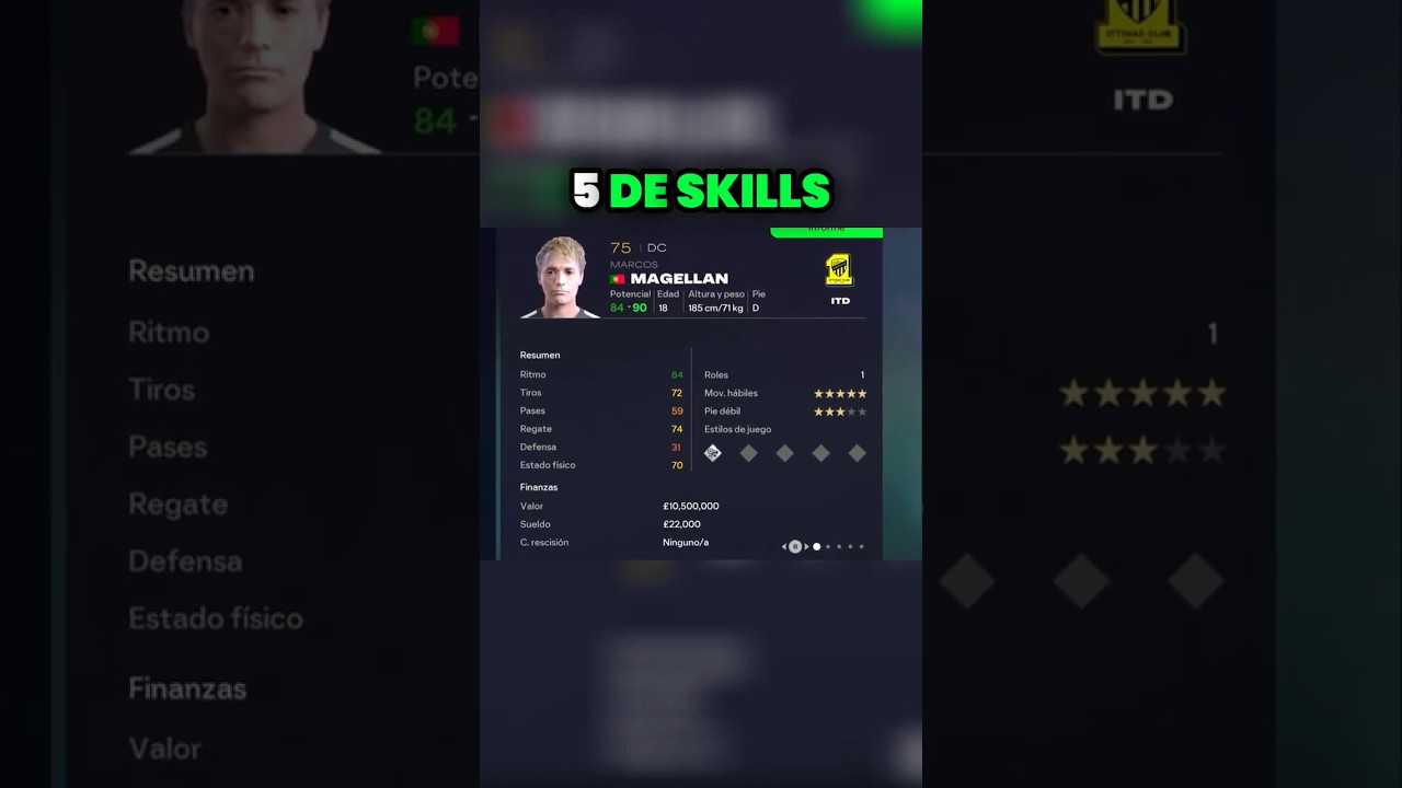 EL REGEN M&Aacute;S CHETADO de CRISTIANO RONALDO en FC 26 😱⚽🔥 #fifamodocarrera #fifa #modocarrera