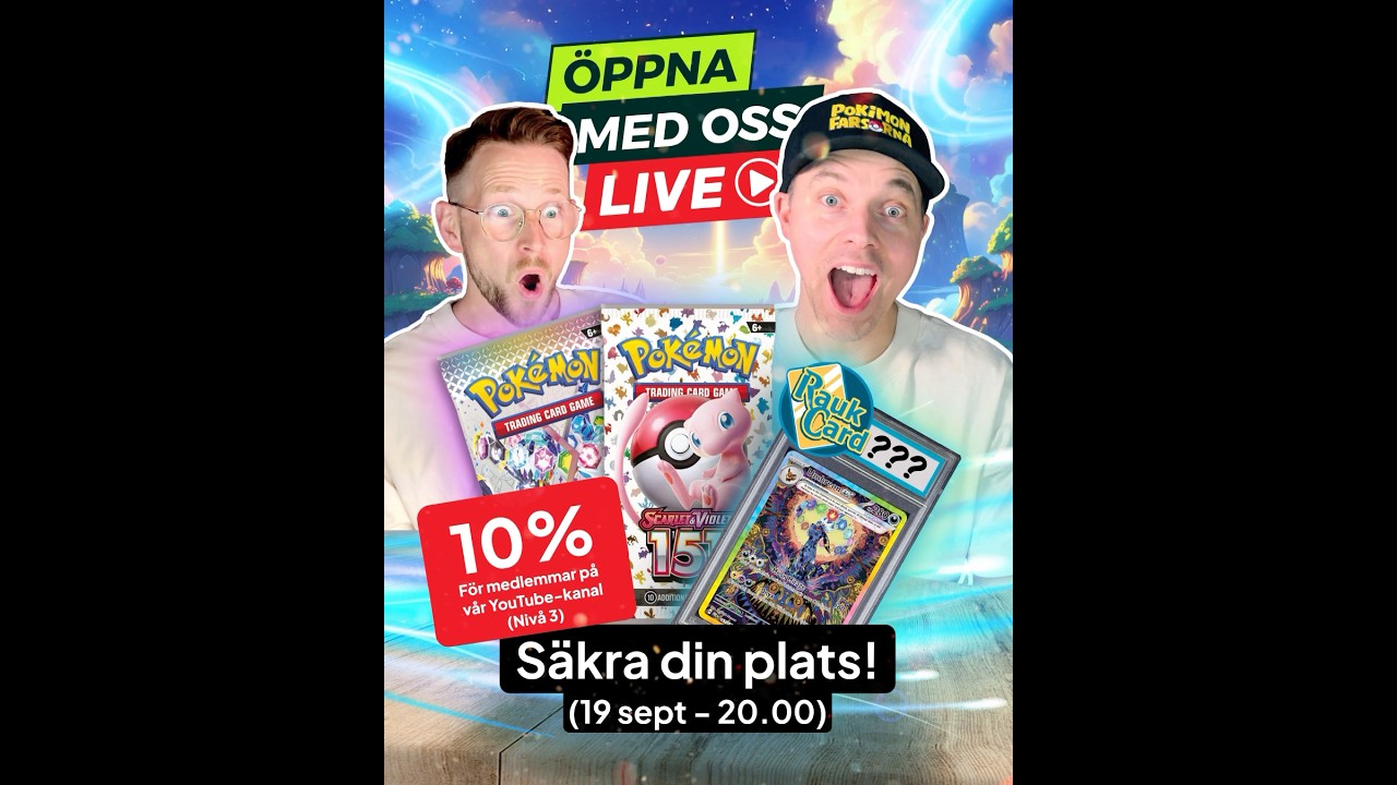 🏆 Raukcard bjuder p&aring; gradering om vi drar v&auml;rdefulla kort &aring;t dig! Bes&ouml;k: FARSORNA.SE!