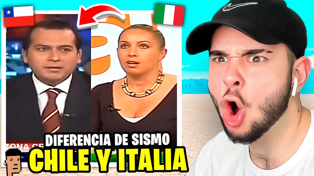 Reacción a Como Enfrentar Un Sismo | Diferencia Entre Italia Y Chile