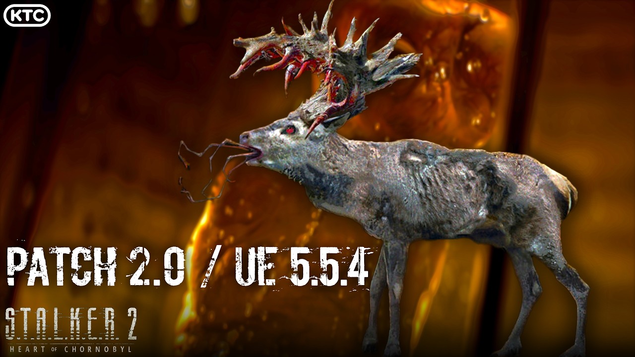 STALKER 2: Дата ПАТЧУ 2.0 та UE 5.5.4 / Злив даних HLX! Гра готується до релізу