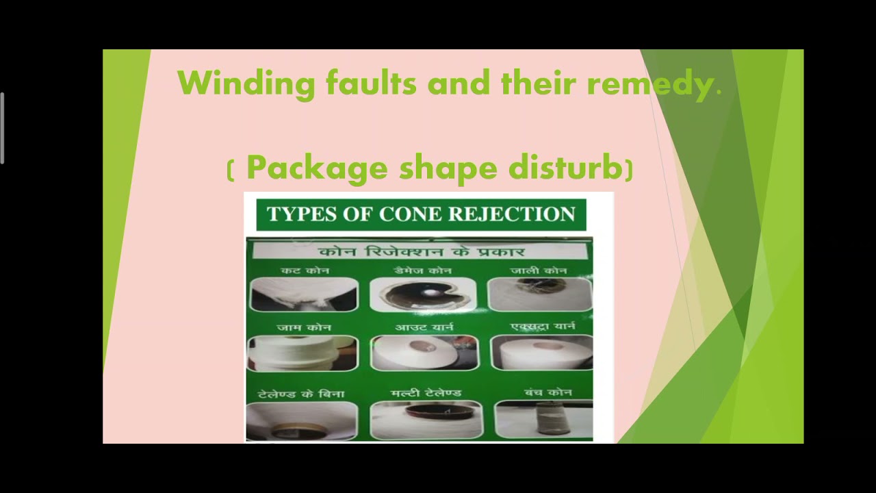 winding faults and their remedy