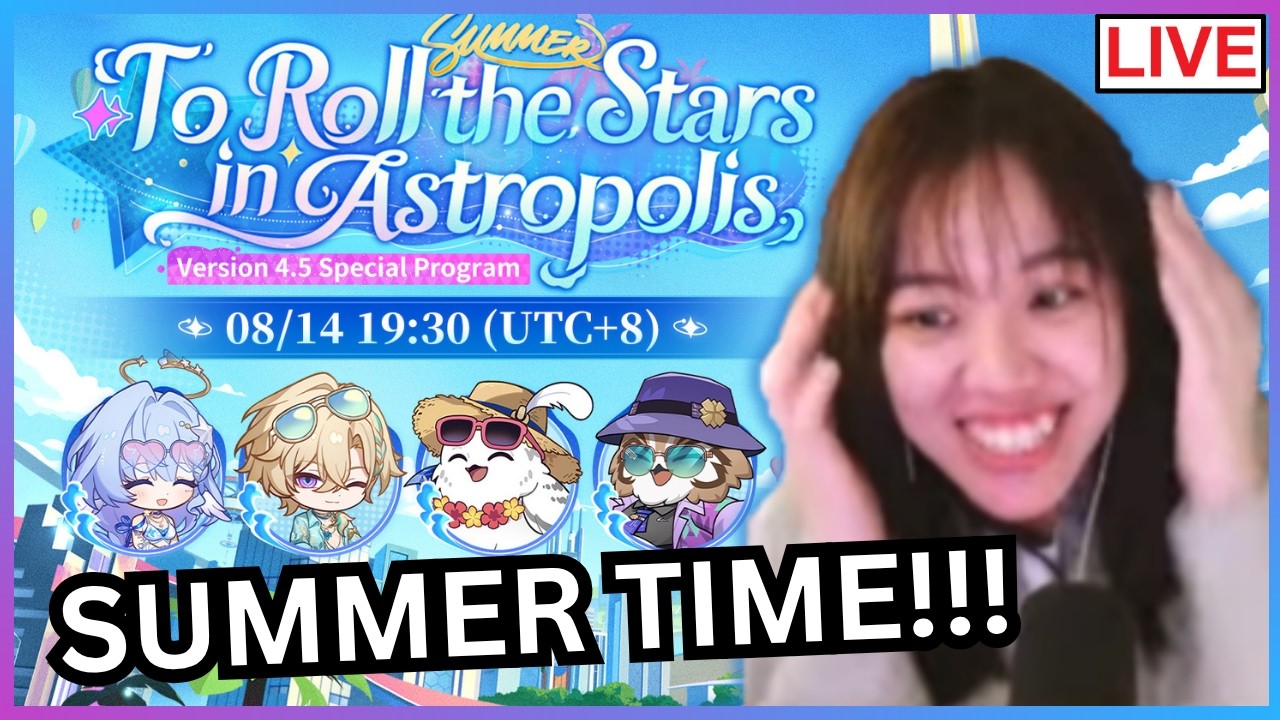 🔴 SUMMER IN ASTROPOLIS!!! V4.5 Special Program Reaction (Honkai: Star Rail)