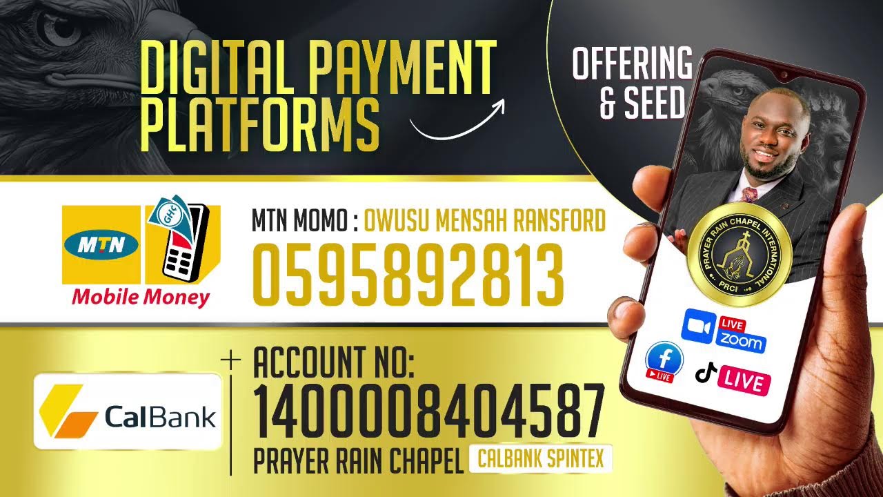 Prayer Rain Chapel Int. Live Stream