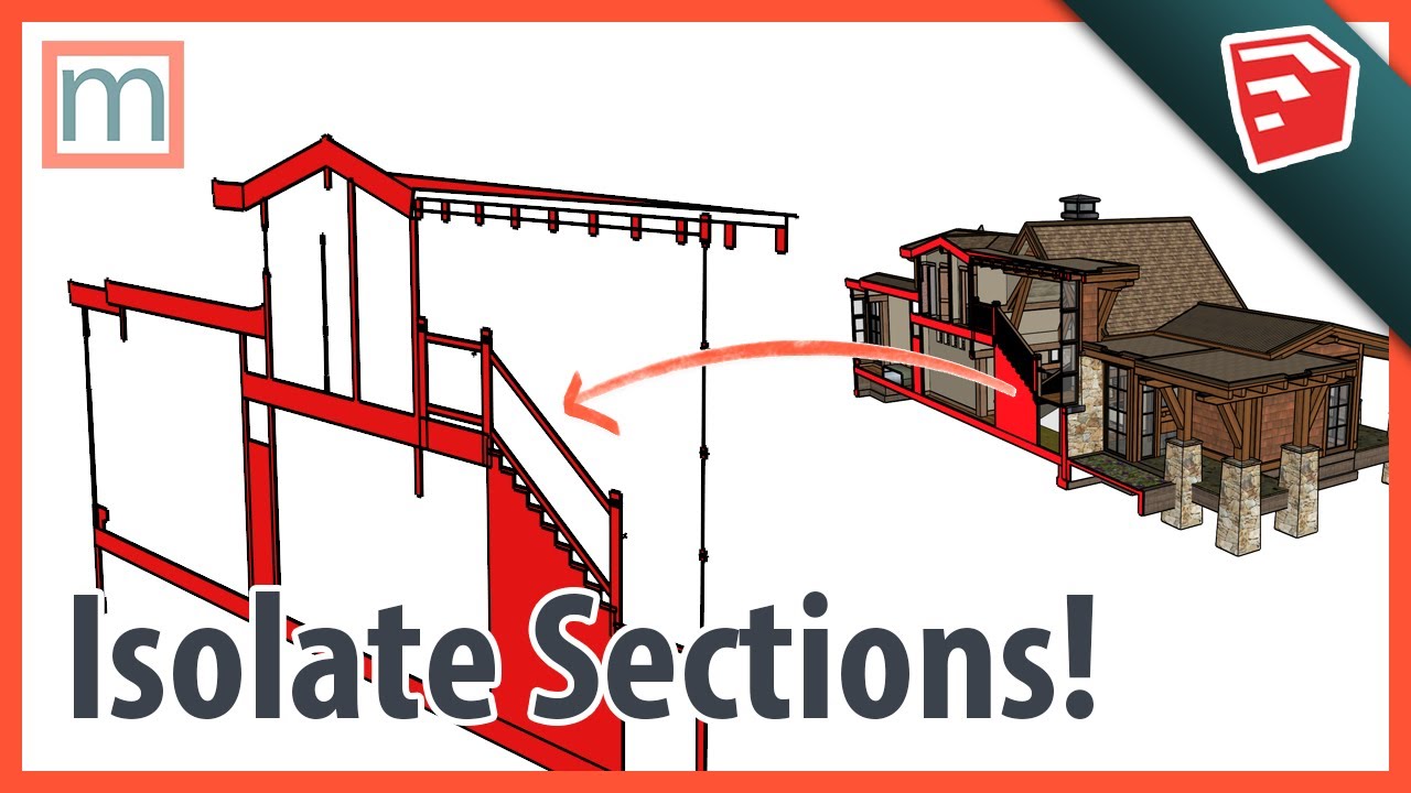 Create a LIVE section cut in SketchUp with the 
