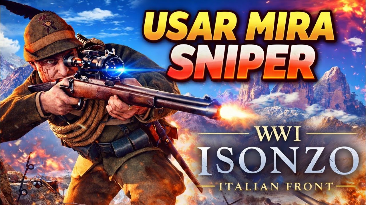 Cómo usar MIRA de francotirador en ISONZO 🪖