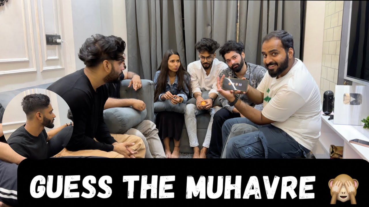 Guess the Hindi muhavre challenge 🙈😂 || AtrangiArsalaan❤️