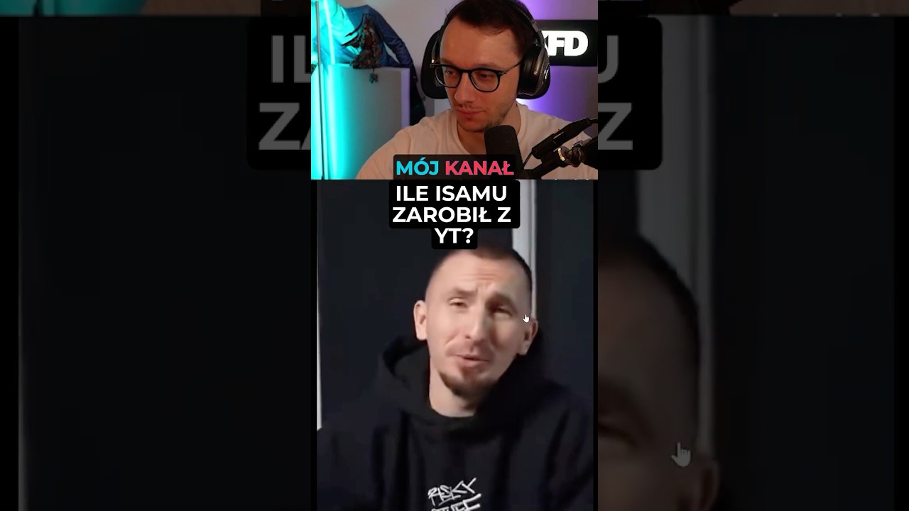 ILE ZAROBIŁ NA YOUTUBE ISAMU X POMPA? #isamu #revoshoty #pieniądze
