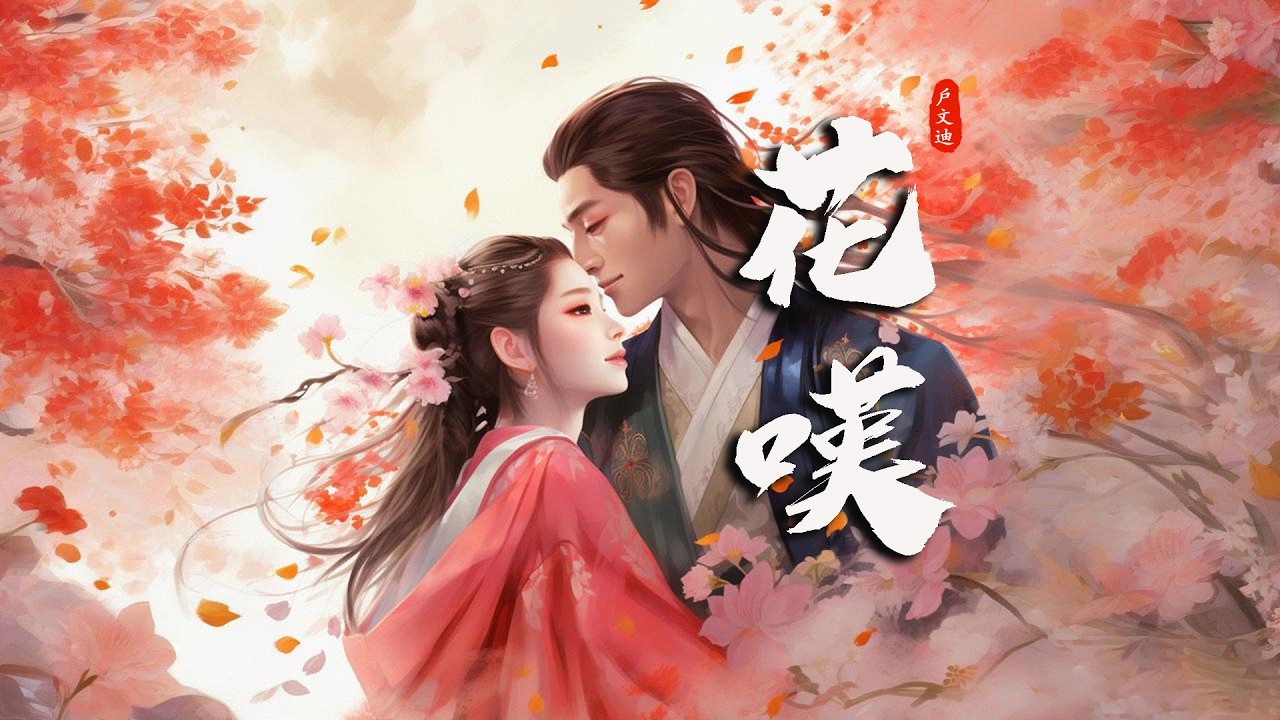 《花嘆Huā t&agrave;n》風華音紀/戶文迪H&ugrave; w&eacute;n d&iacute;【偏偏流水不曾戀落花  風問你將要去哪】Official Lyric Video