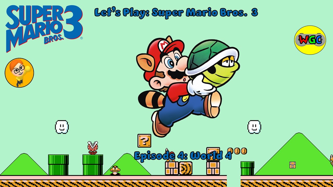 Let's Play: Super Mario Bros. 3 - Episode 4: World 4
