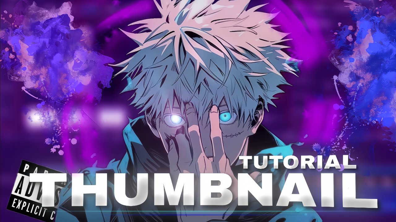 How to Edit Thumbnail For your Amv !! | 10 x clickable | Tutorial !! 🥶
