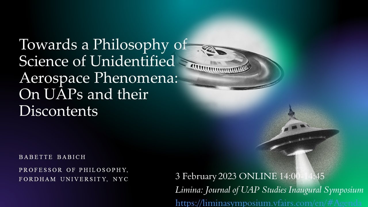 Towards a Philosophy of Science of UAPs