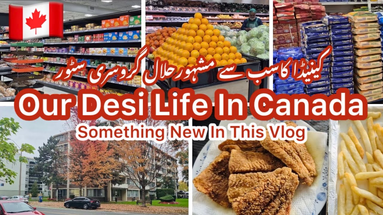Pakistani Mom&rsquo;s Life in Canada 🇨🇦| Desi Life In Canada | Iqbal Foods Halal Grocery Store Toronto