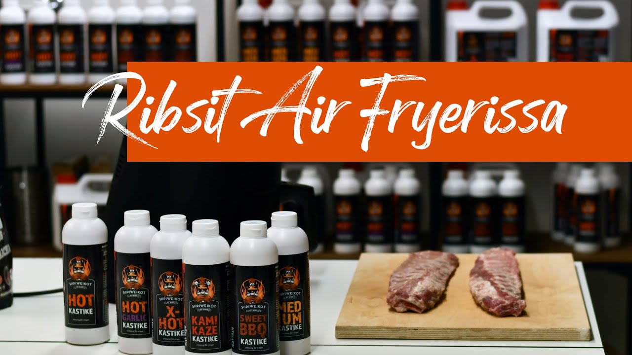 Sweet BBQ Ribsit Air Fryerilla