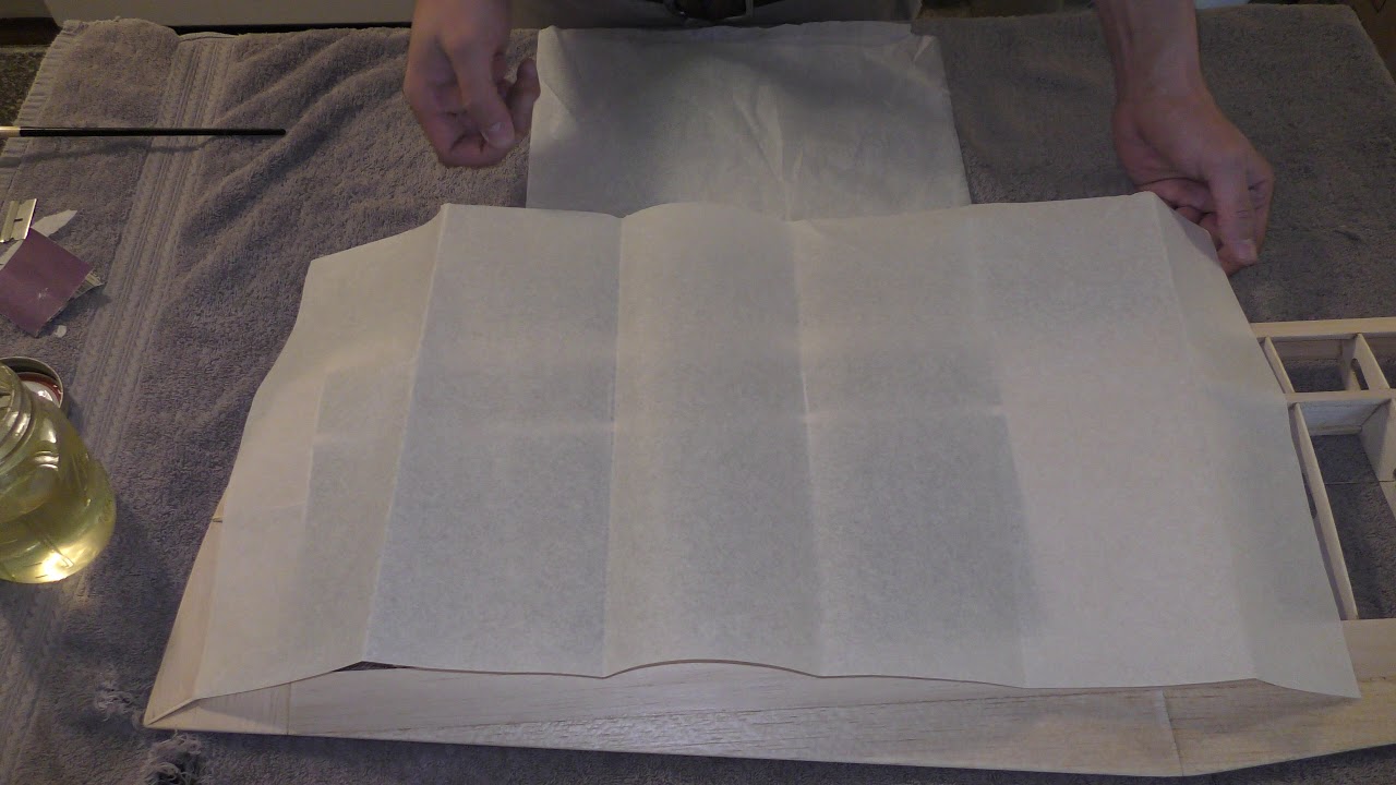 Application of Tissue and Dope pt 2