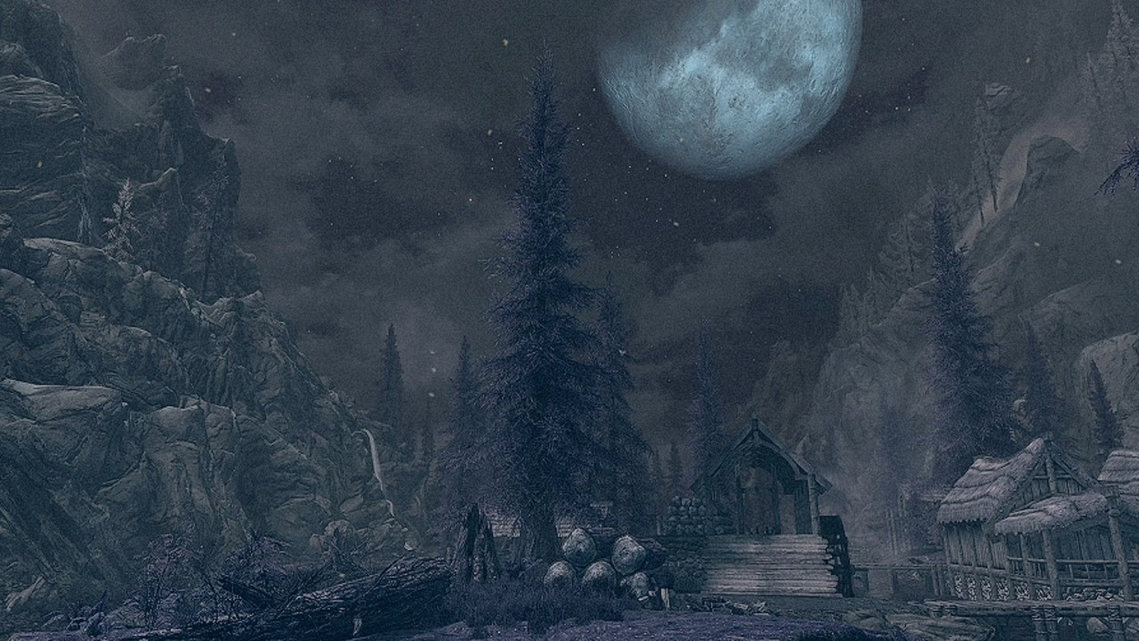 abandoned village ambience