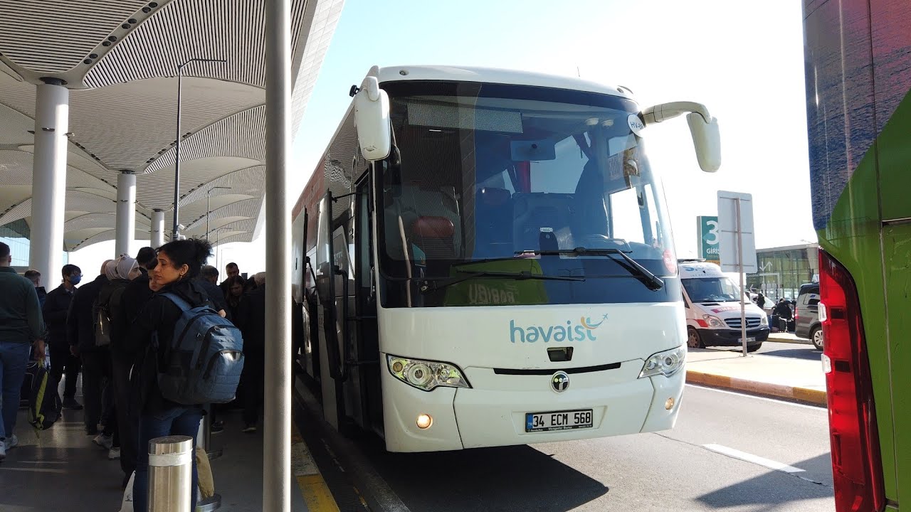 Havaist | HVİST-10 ile Bakırköy - İstanbul Havalimanı Arası Otobüsle Seyahat