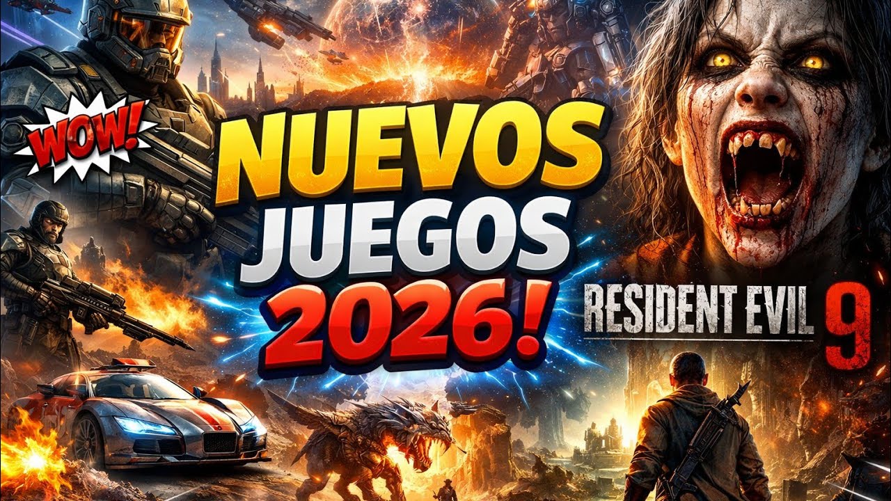 Nuevos juegos para este 2026
