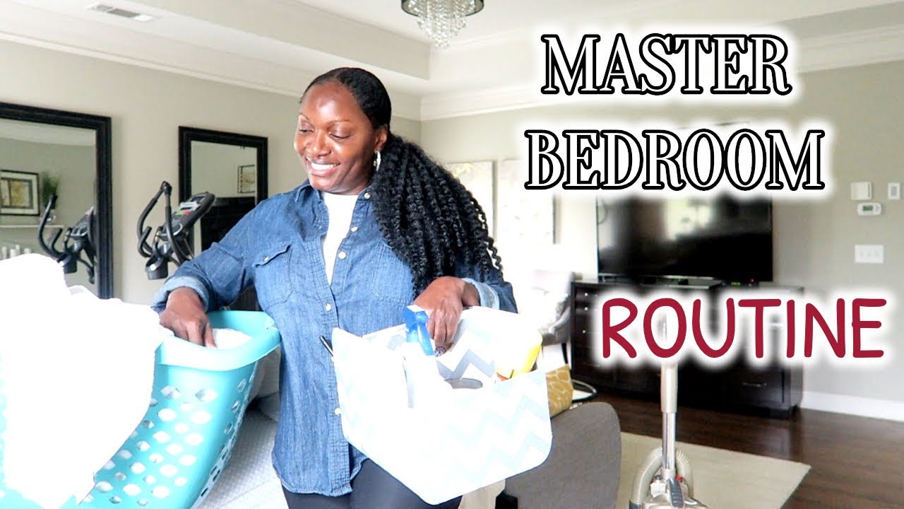 MASTER BEDROOM | DAILY CLEANING ROUTINE | CLEAN WITH ME