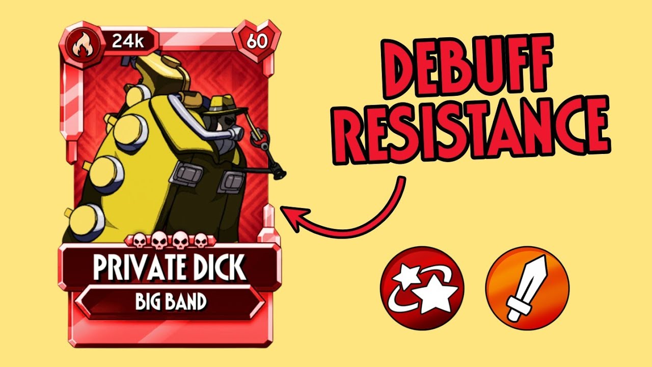 PRIVATE DICK Big Band showcase, skullgirls mobile 7.3.4