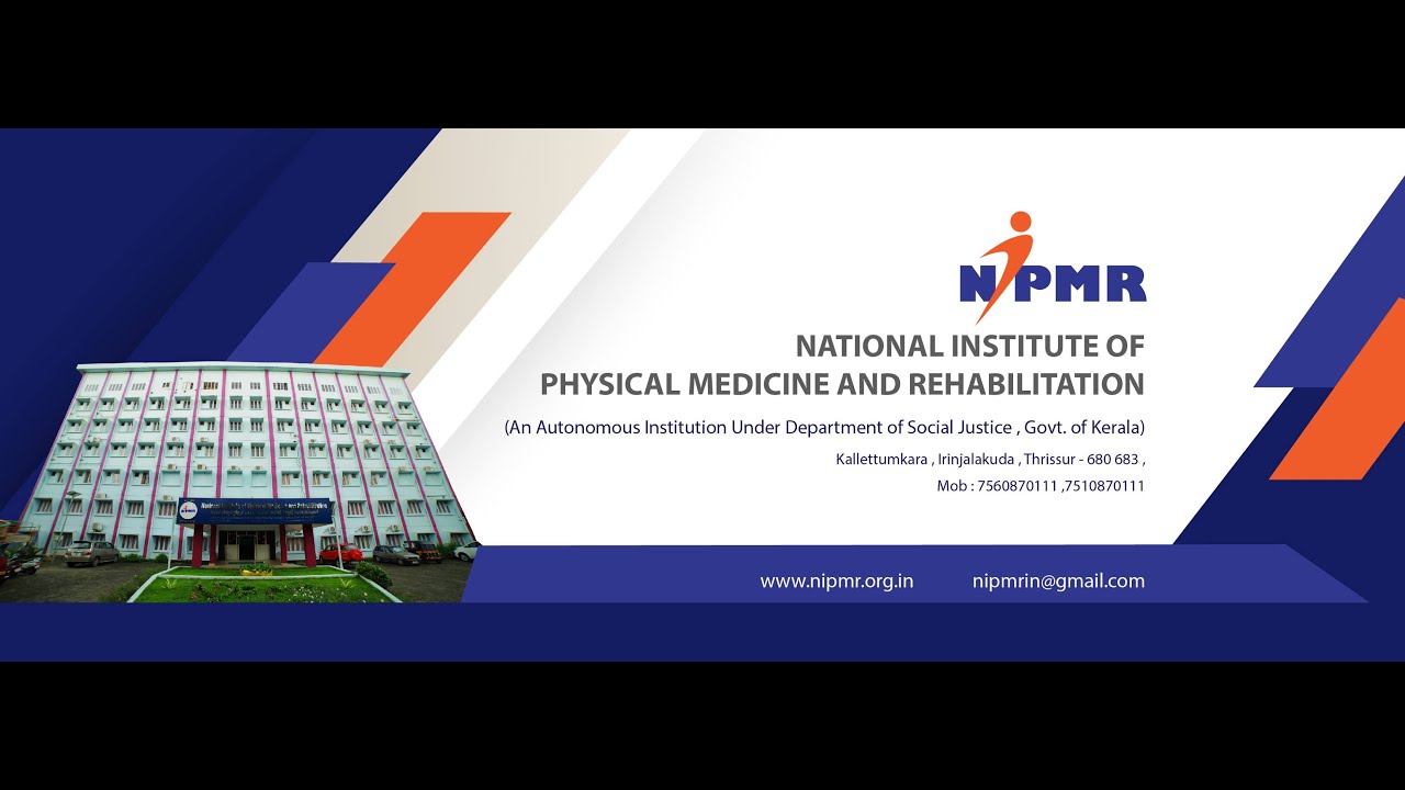 NIPMR: Your one stop solution to rehabilitation needs.