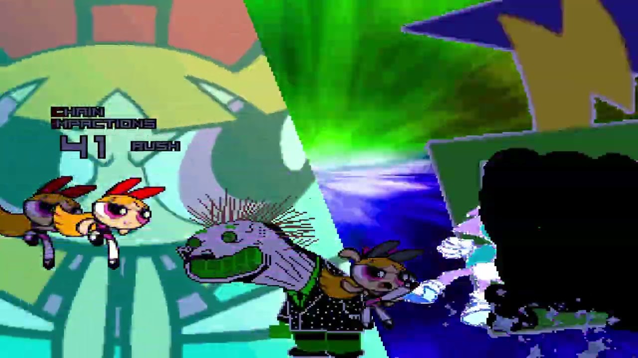 KOF MUGEN Tag Team Blossom 4X VS Retarded Wario Retarded Luigi Retareded Sonic Retareded Super Luigi