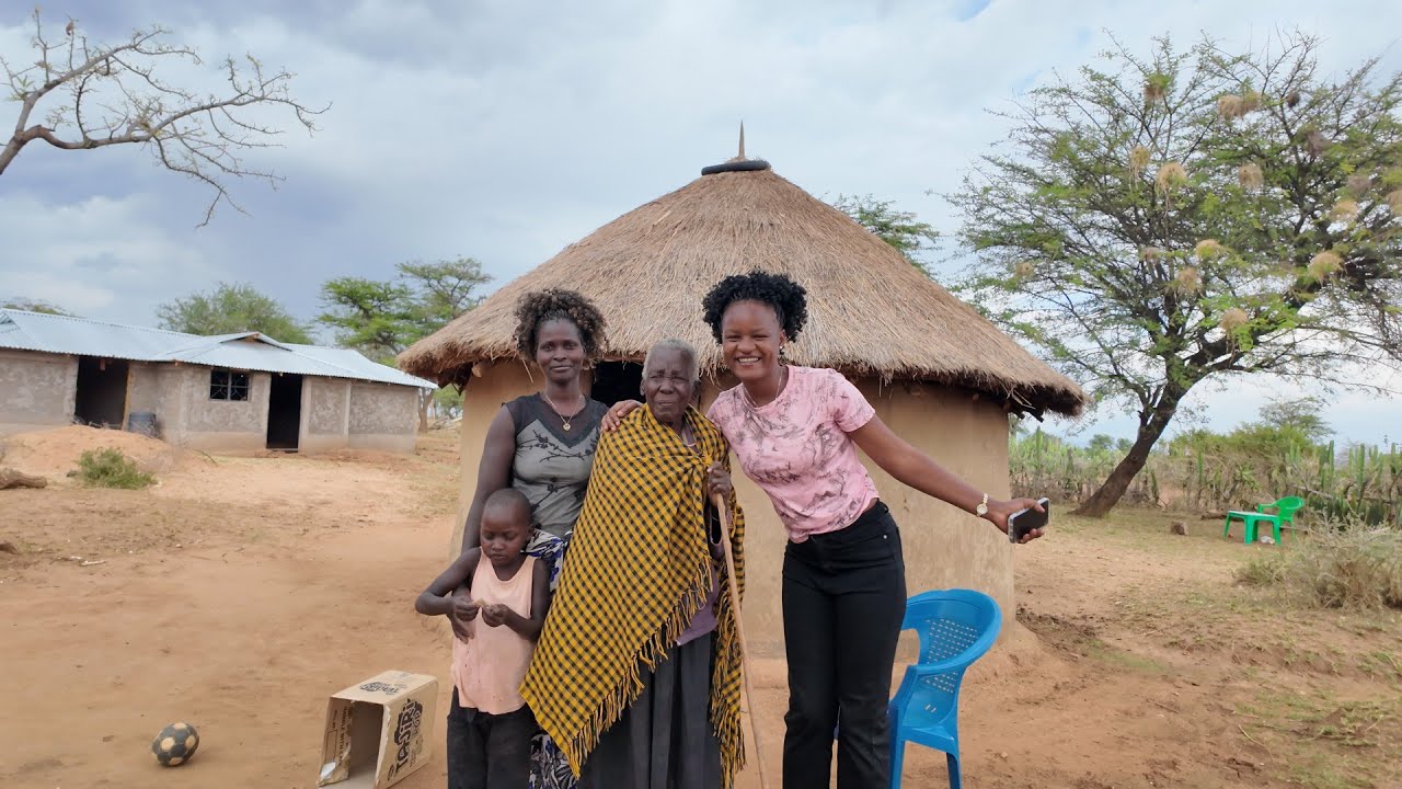 EP50: Big surprise for Grandma Chesi 🥳// Cooking the most appetizing meal// African village life 