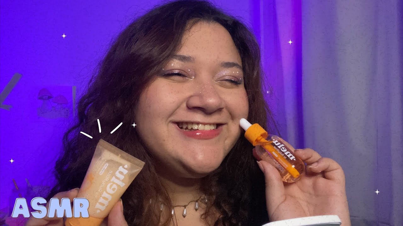 ASMR | Arrume-se comigo 💜✨ testando produtinhos Melu! - Make sereia 🧜🏻‍♀️ (4k-60fps)