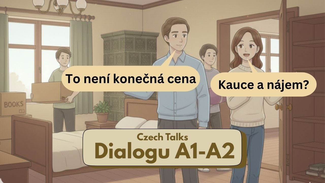 10 Situational Czech Conversations for Renting an Apartment | Beginner Dialogues