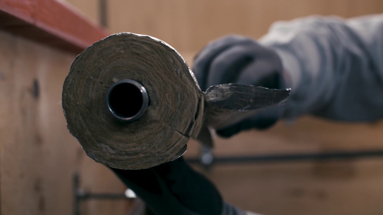 Isolering af rør med ROCKWOOL Rørskål 800