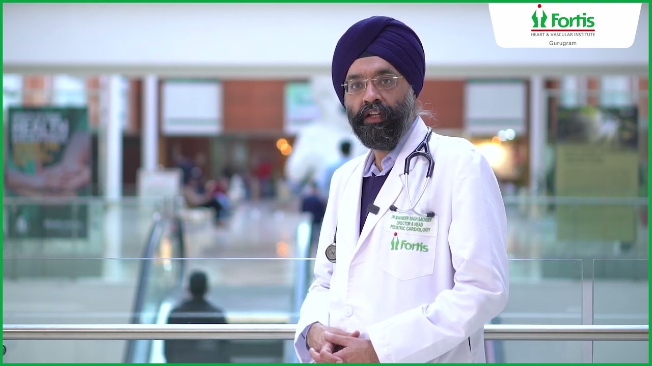 Dr  Manvinder Singh on paediatric cardiology.