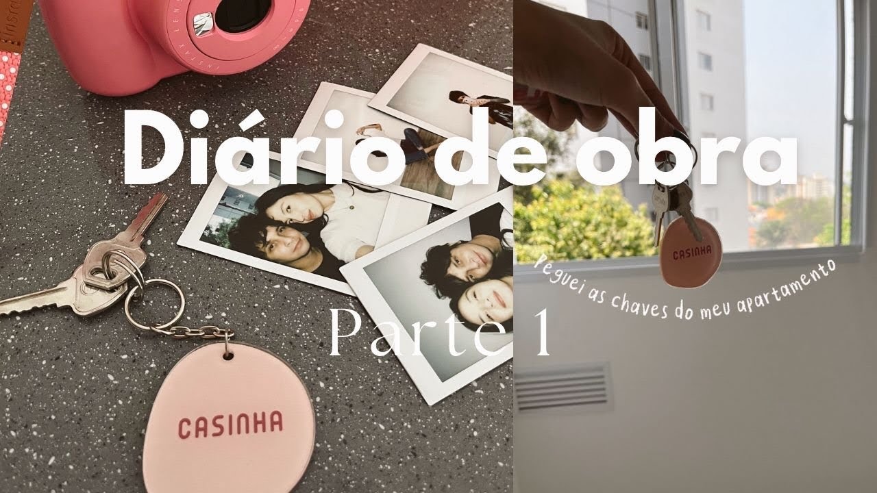 Vlog: reformando meu apartamento de 34m2 em São Paulo |  Diário de obra 