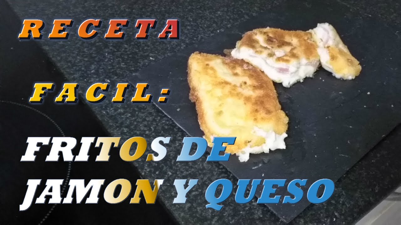 receta facil #fritos de jamon y queso 🥓🧀