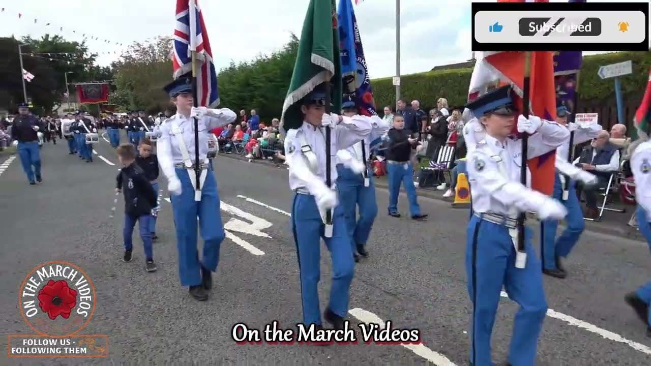 Markethill Protestant Boys arriving @ Royal 13th Scarva 2024
