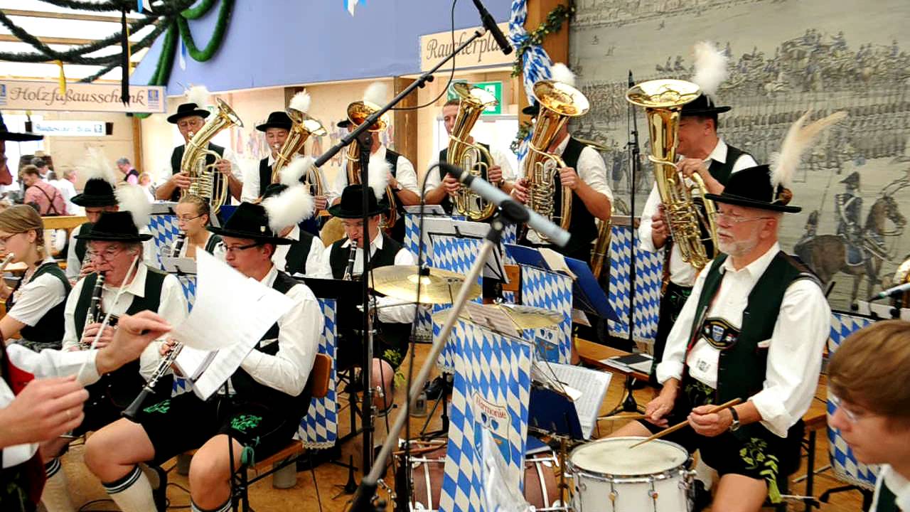 Harmonie Neubiberg, Neubiberger Musikantengruß, Oktoberfest, Oide Wiesn 25.09.2011