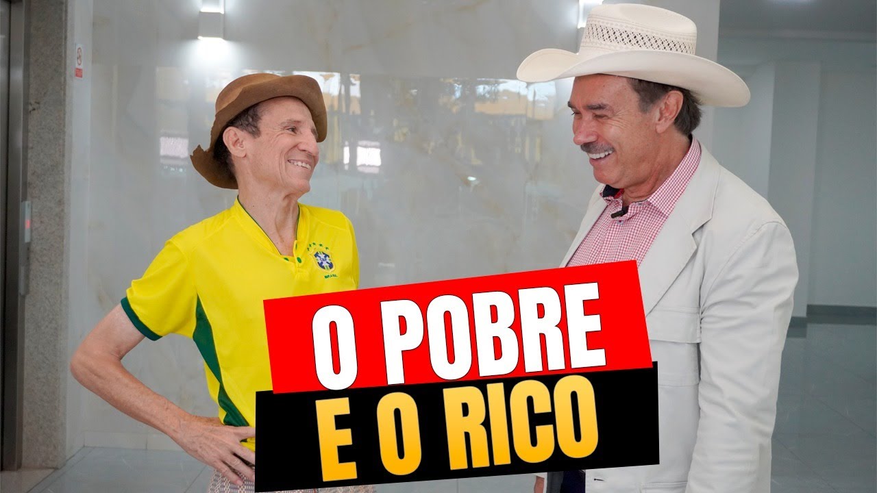 O POBRE E O RICO / COMEDIA SENSACIONAL DE @niltonpintoetomcarvalhooficial