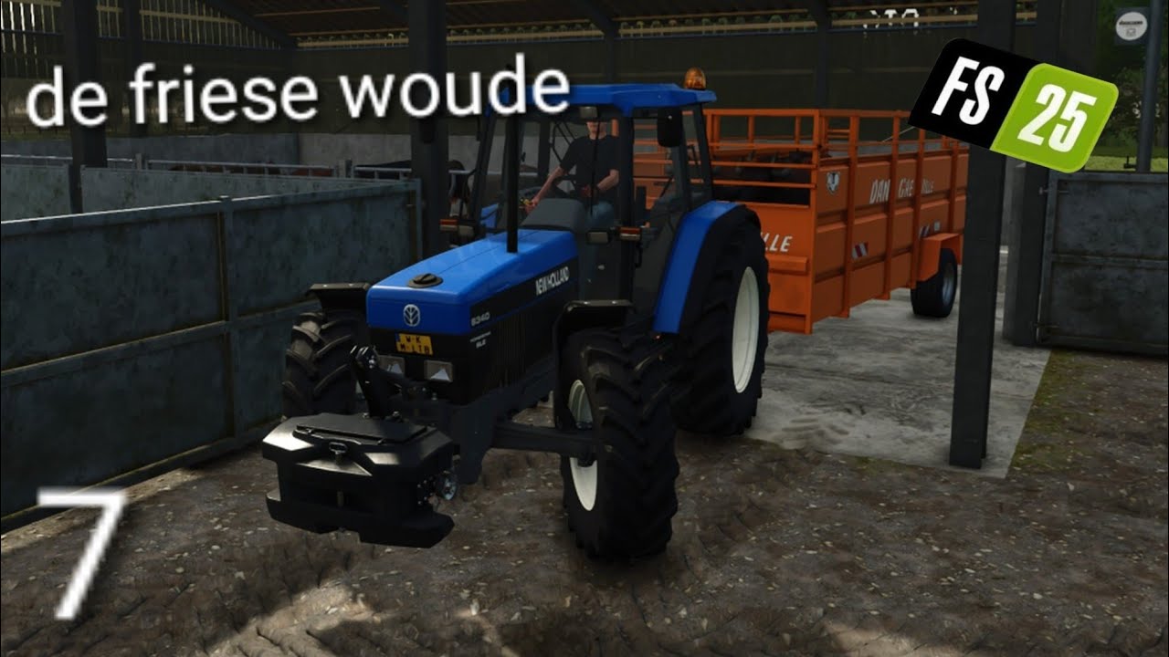 waterbuffels kopen en gras maaien|de friese woude FS25