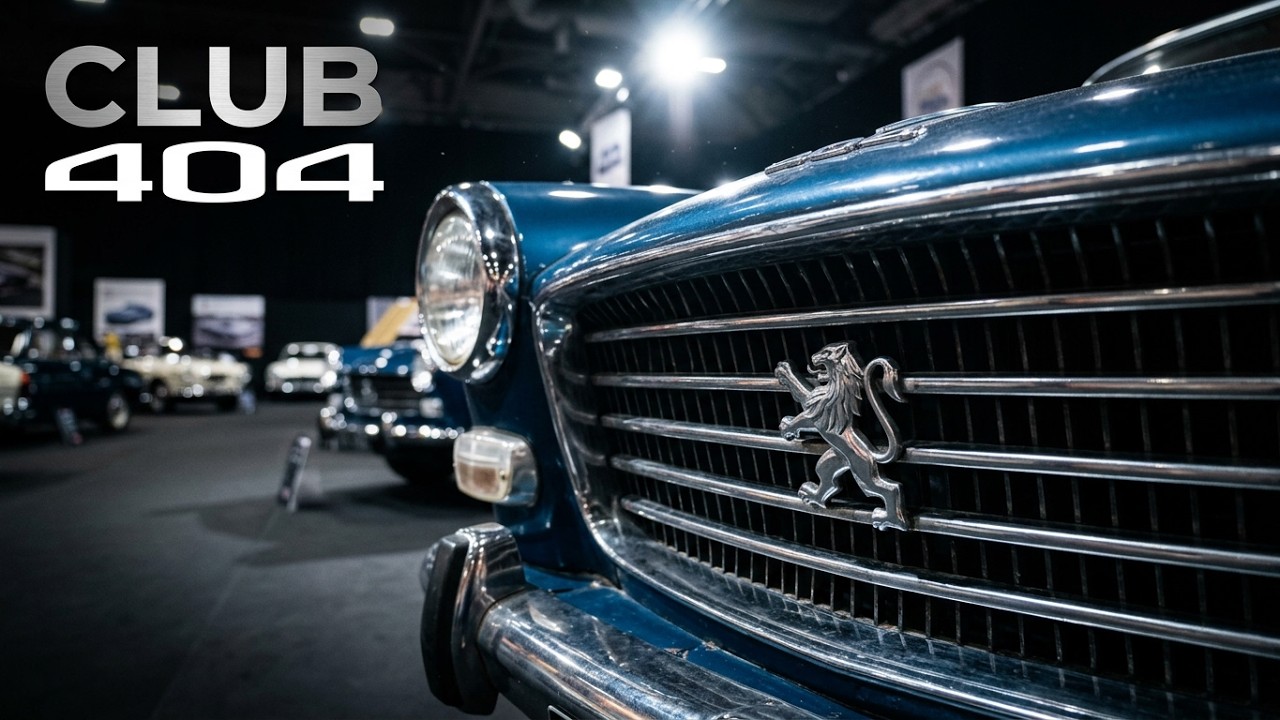 Club Peugeot 404 , son histoire, ses adhérents présenté par Anthony.
