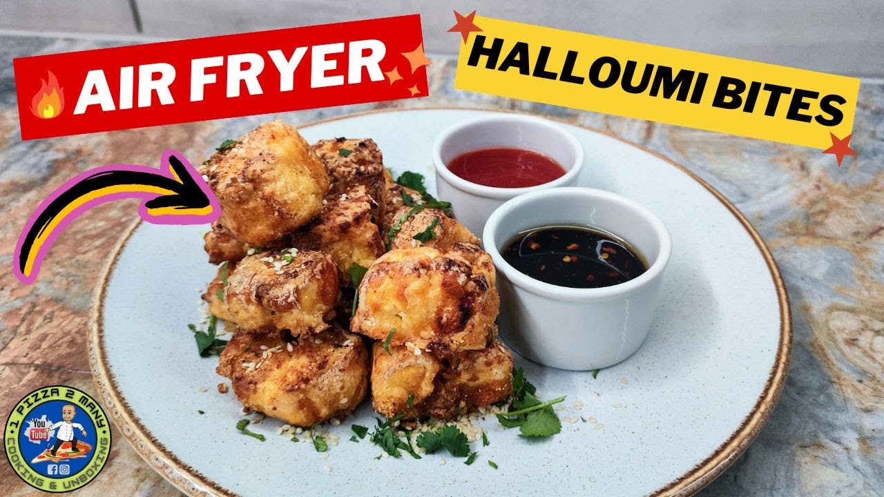 STOP FRYING! Try These Air Fryer Halloumi Bites Today!