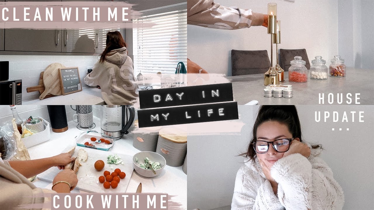 SPEND THE DAY WITH ME · HOUSE UPDATES, WHAT I EAT IN A DAY & CLEAN WITH ME | Emily Diane Philpott