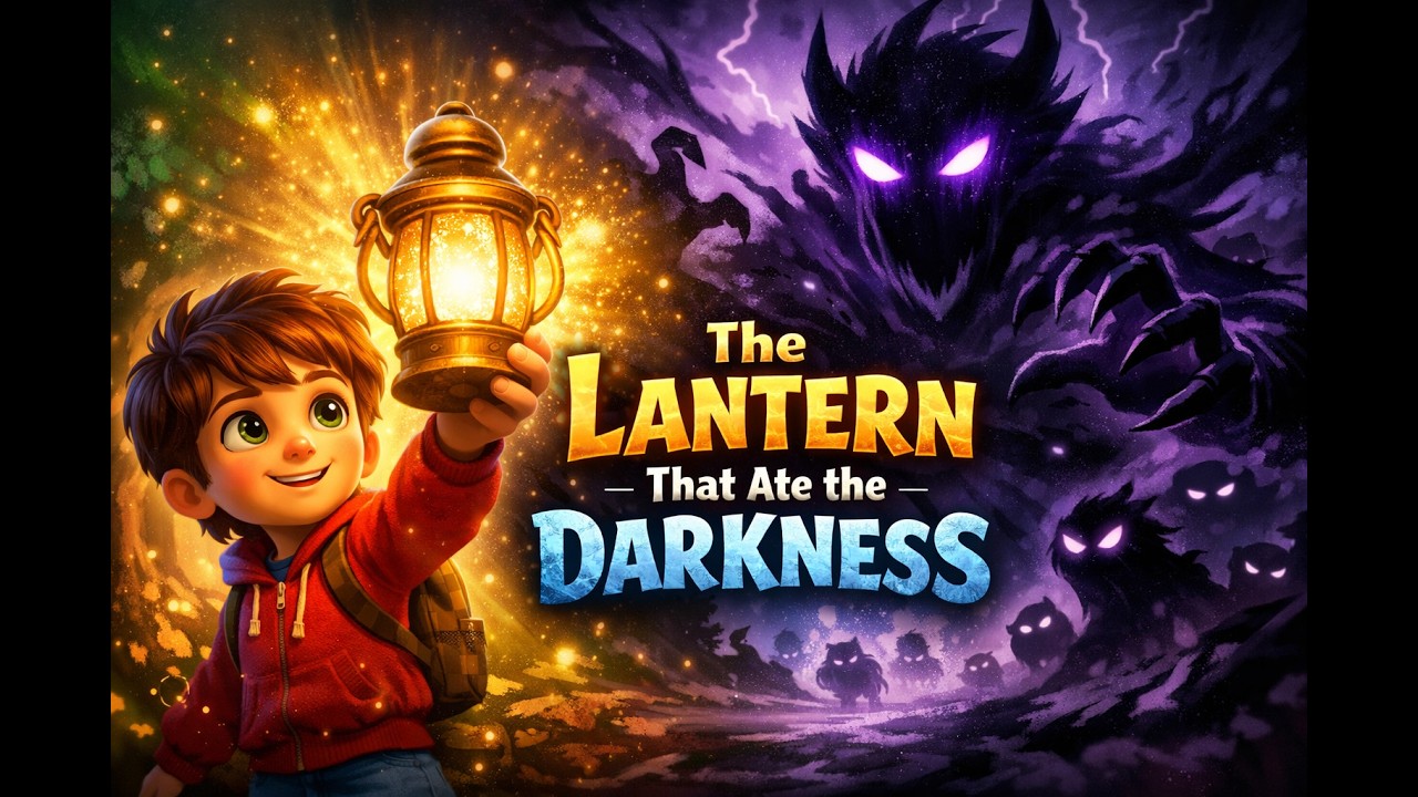 The Brave Boy and the Magic Lantern | Kids Moral Story A Magical Lantern That Defeats Darkness | Bed