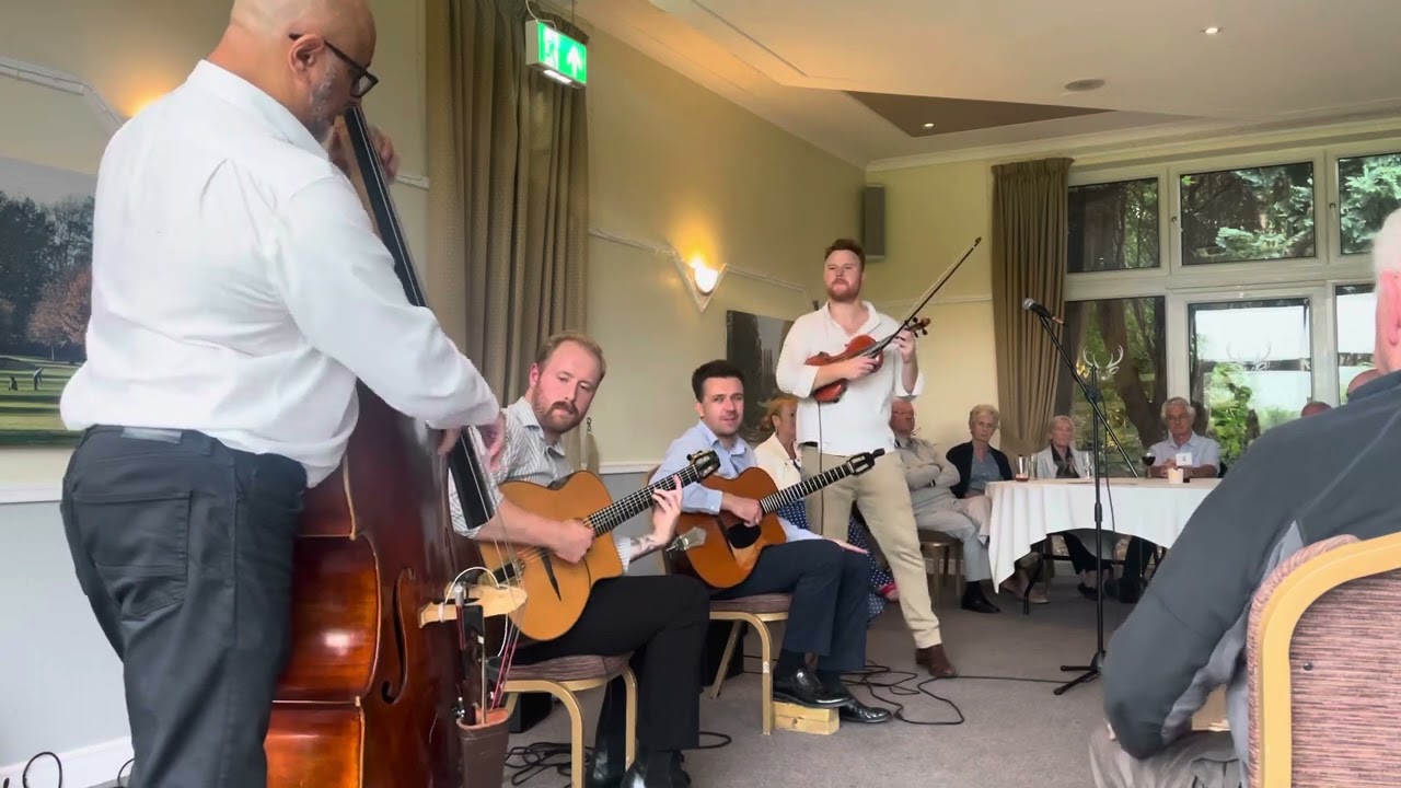 Blue Drag - Gypsy Jazz - Ben Holder, Lewis Kilvington, Elliott Lewis and Mike Green