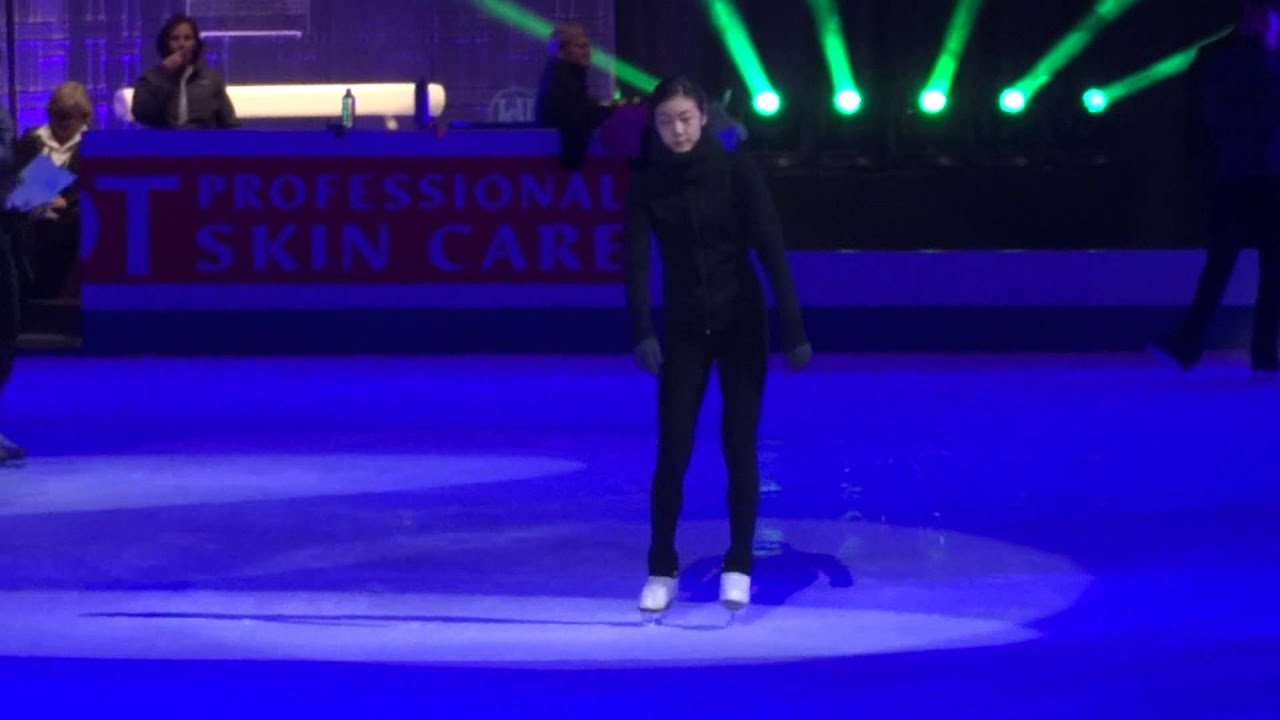 WC 2013 Gala practice 9 finale ending Weaver PoJe Yuna Kim...