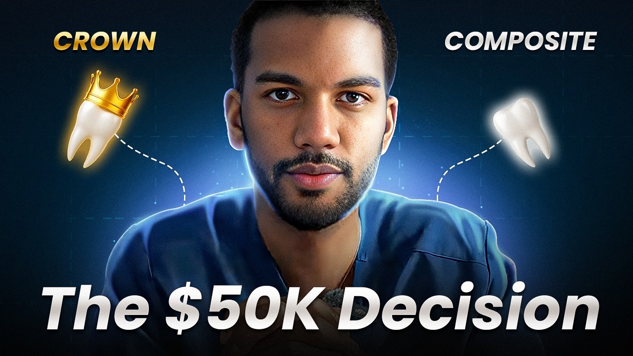 Crown vs Composite: The Real-World Decision They Don't Teach